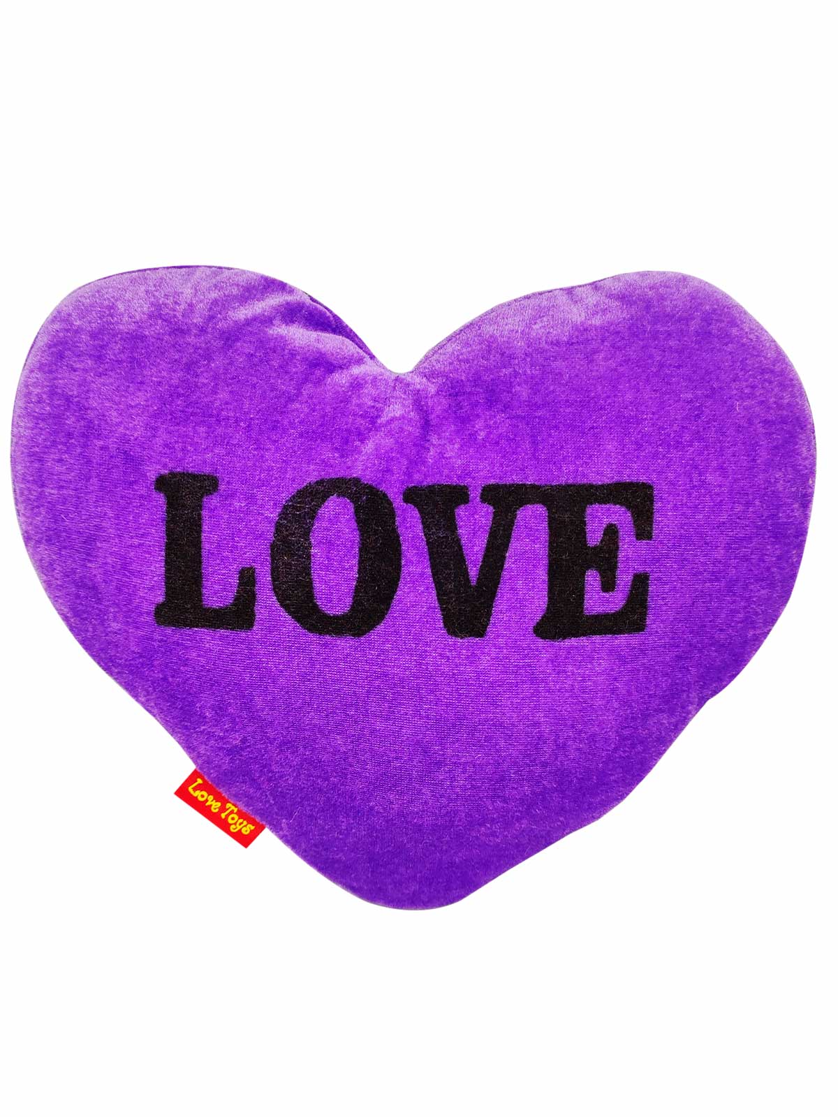Violet Heart Pillow
